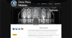 Desktop Screenshot of divinemercyministries.org